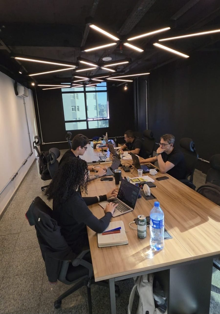 The Seymon Markov team at work in the studio